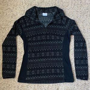 Grey & black patterned Columbia